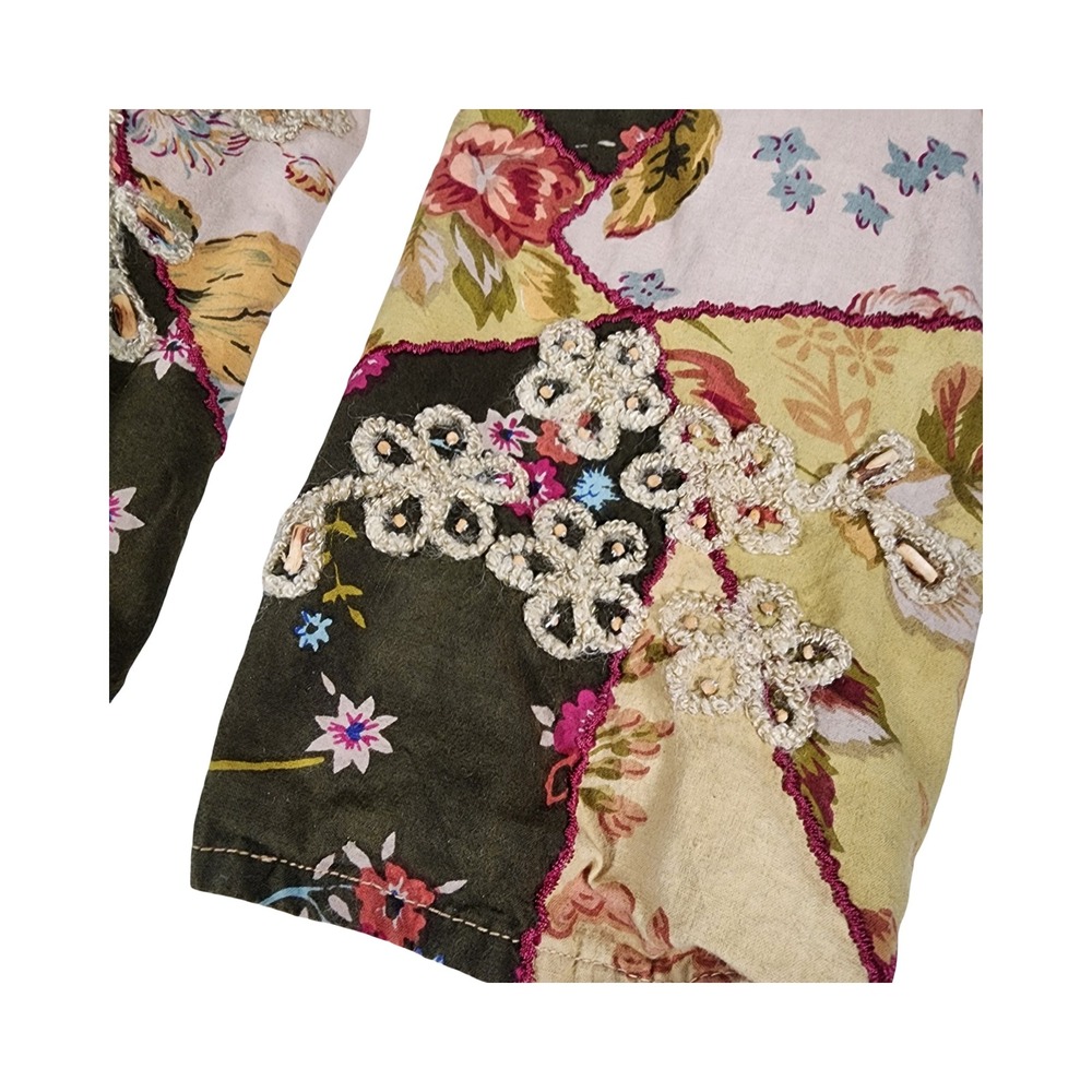 New Direction Floral Patchwork Jacket Womens XL C… - image 3